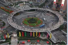 بزرگترین پل عابر پیاده در چین