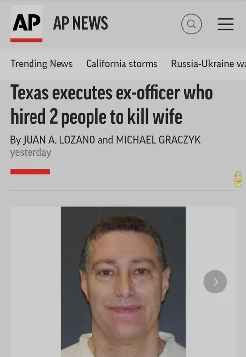 مردی در تگزاس که ۲ نفر را برای کشتن همسرش استخدام کرده بو
