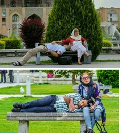 ‌تفاوت زن ایرانی با زن خارجی در شوهر داری به روایت تصویر 