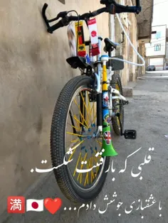 این متنو 2 بار بخون چون من راجب دوچرخه حرف نمی‌زنم...🤣🎌