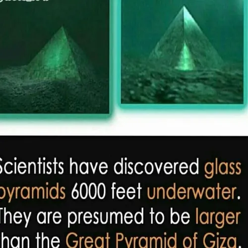 دانشمندان اهرامی از جنس شیشه را در کف اقیانوس ها پیدا کرد