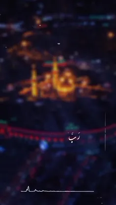 ربّ شهر رمضان ،دلم میگه حسین جان...✨