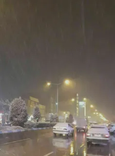 🚨🌨 هم اکنون، بارش شدید برف نیشابور - خراسان رضوی