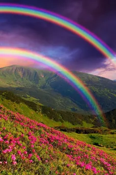 Beautiful Double Rainbows