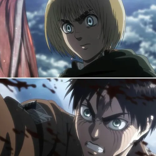 エレアル😦 😟 エレン💚 アルミン💙 shingeki~Season 3 part 2💥 🔥 Eren jaege