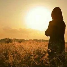 رو به غروب پیش خودم فکر می کنم