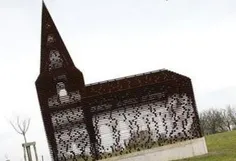 کلیسای ترنسپرنت شفاف بلژیک توسط معماران با استعداد بلژیکی