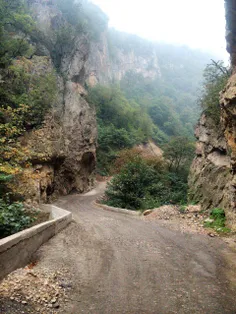 طبیعت سوادکوه جاده بسیار زیبای آبشار دراسله