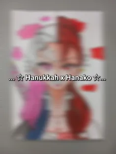 ... ☆ Hanako and Hanukkah painting ☆... 