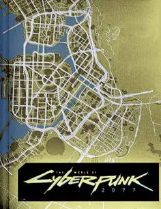 تصویری از نقشه Cyberpunk 2077 فاش شده است