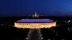 بزرگترین ورزشگاه روسیه luzhniki برای تولد جیمین، بنفش مید