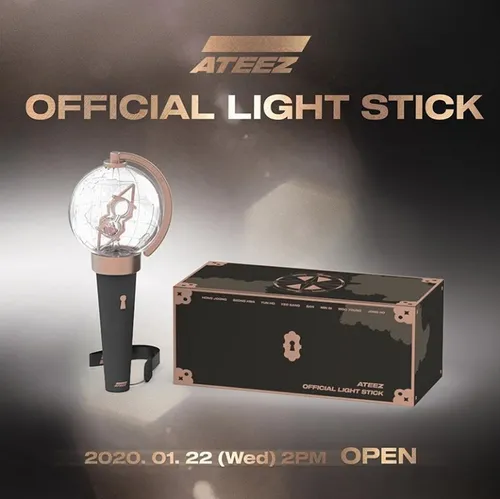 ATEEZ Unveils Official Light Stick