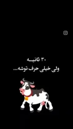 این 30 ثانیه اندازه دهها جلسه ی بصیرتی ،مطلب داره 