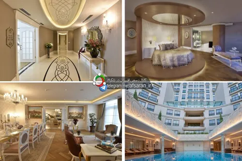 اقامت روحانی در یکی از گرانترین و اشرافی ترین هتل های است