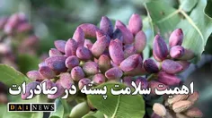 برومندی: سلامت تولید پسته از اهمیت بسزایی برخوردار است