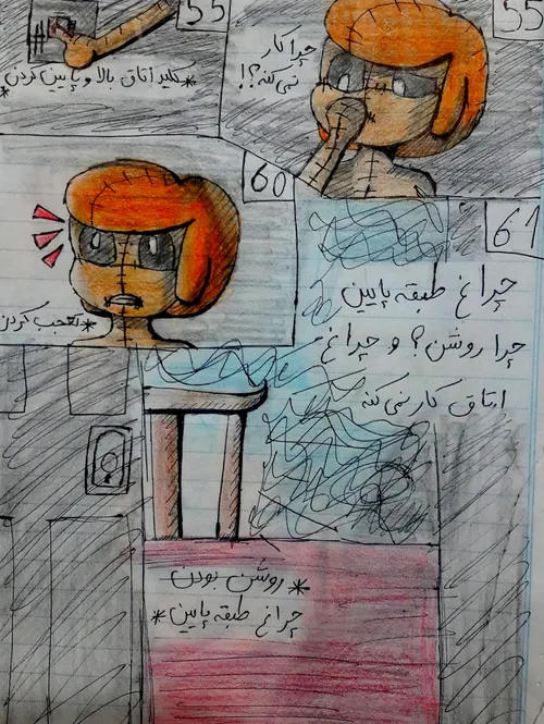 part14 CandyLoshea art draw هنر نقاشی کندی لوشیا کمیک