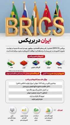 ایران عضو #بریکس شد 