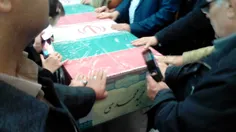 استقبال از پیکر #شهید_مجید_محمدی