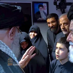  لحظاتی منتشرنشده از حضور خانواده شهید رئیسی در کنار رهبر انقلاب