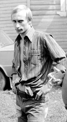 ولادیمیر #پوتین در سن ۱۸ یا ۱۹ سالگی؛ ۱۹۷۱ #سیاستمداران