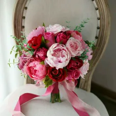 خاص ترین #دسته_گل های #عروسی برای شیک پسندان  #عروس #ازدو