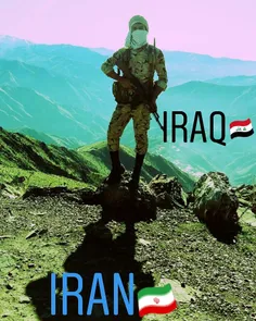 مرز بانی در نقطه صفر مرزی کردستان ایران