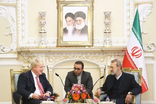 🔺 دو اشتباه بزرگ آقای لاریجانی در دیدار وزیر خارجه انگلیس