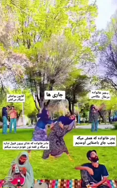 طبیعت رفتن خانواده های ایرانی هم داستانی داره واسه خودش..