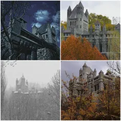 قلعه ای اسرار آمیز شبیه به قلعه های قرون وسطای اروپا واقع