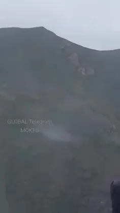 🚨#فوری/ ‏اولین ویدئو از محل سقوط بالگرد حامل رییس‌جمهور ا
