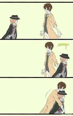 ۱/۳ #dazai #chuuya #bungou_stray_dogs #sokuko 