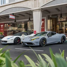 A couple of wild Ferraris