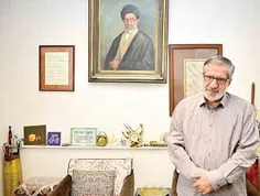 📸  عکس سید محمدحسن خامنه ای  برادر ۵۸ ساله و کوچک و کمتر 