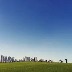 The Museum of Islamic Arts park in Doha, Qatar- photo by 