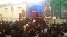 مراسم عزاداری دانش آموزان بندرلنگه در مسجد جامع