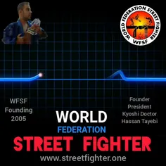 www.StreetFighter.one - Kyoshi Doctor Hassan Tayebi - Founded 2005 - Street Fighter (W.F.S.F)