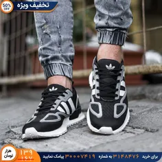 کفش ورزشی Adidas مردانه مشکی مدل Siban