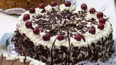 ماهنامه کیک و شیرینی: کیک بلک فارست (Black Forest) یا «جن