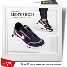 کفش مردانه Nike مدل K2560 (سرمه ای)  - خاص باش مارکت
