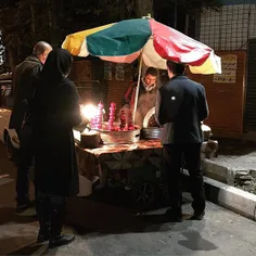 A man selling cooked beetroots, ‘Laboo’, on street. In Pe