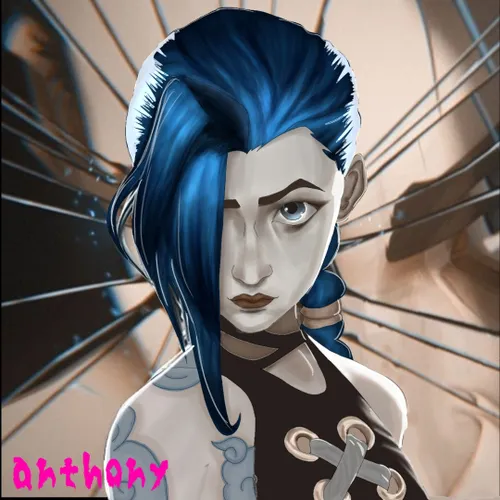 fan art/jinx