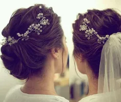 #ایده های عالی برای خوشگل کردن موهای #عروس 