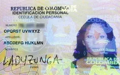 یک خانم کلمبیایی به تازگی اسم خود را تغییر داد و نامی را 