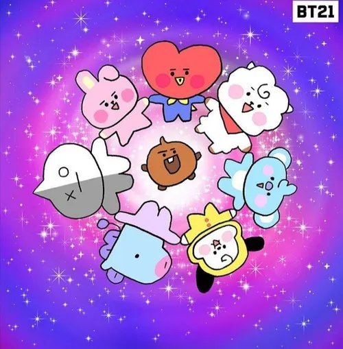 به شوکیَم تبریک😂 🎉 BT21 bts