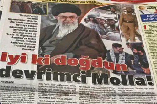 ⭕ ️ تیتر مقاله روزنامه ترکیه ای به مناسبت تولد رهبر انقلا