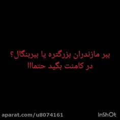 تو کامنت ها بگید ببر مازندران بزرگتره یا ببر بنگال؟ تو کا