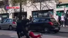 فیلم ضرب و شتم نیکا شاکرمی توسط پلیس 