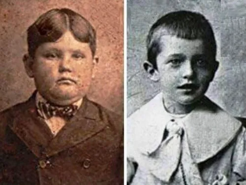عکسی دیدنی از کودکی دو ستاره سینمای کمدی جهان ، لورل و ها