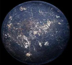 این تصویر فضایی از کره زمین نیست...!