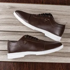 کفش رسمی مردانه قهوه ای مدل Vitan